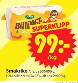 ICA Supermarket Smakrike Arla erbjuda