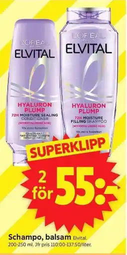 ICA Supermarket L'oreal elvital erbjuda
