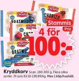 ICA Supermarket Kryddkorv Scan erbjuda