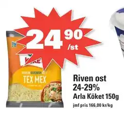 Nära dej Riven ost 24-29% erbjuda