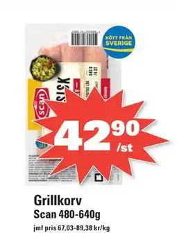 Nära dej Grillkorv erbjuda