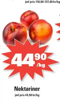 Nära dej Nektariner erbjuda