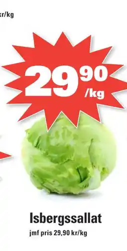 Nära dej Isbergssallat erbjuda