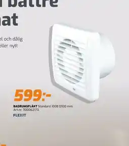 Bolist BADRUMSFLÄKT erbjuda
