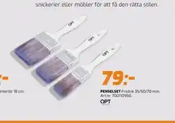 Bolist PENSELSET erbjuda
