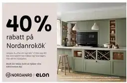 Elon Nordanrokök erbjuda