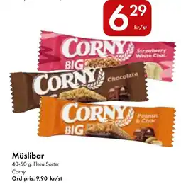 Snabbgross Corny Müslibar erbjuda