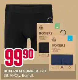 ÖoB T2C boxerkalsonger erbjuda