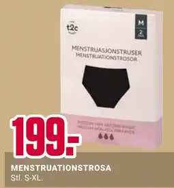 ÖoB t2c menstruationstrosa erbjuda
