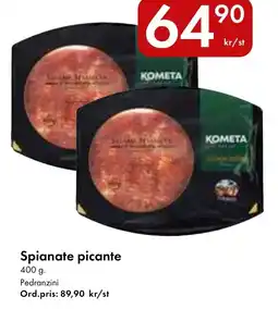 Snabbgross Kometa spianate picante erbjuda
