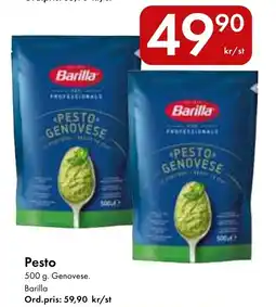 Snabbgross Barilla pesto genovese erbjuda
