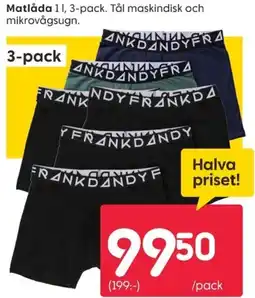 Rusta Frankdandy matlåda erbjuda