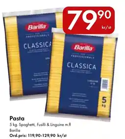 Snabbgross Barilla Pasta erbjuda