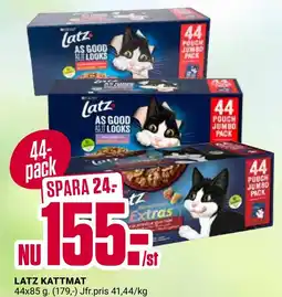 ÖoB Latz kattmat erbjuda