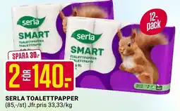 ÖoB Serla toalettpapper erbjuda