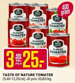 ÖoB Taste of Nature Tomater erbjuda