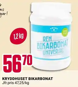 ÖoB Kryddhuset bikarbonat erbjuda