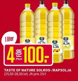 ÖoB Taste of Nature Solros-/Rapsolja erbjuda
