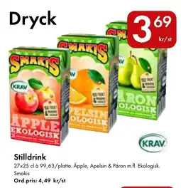 Snabbgross Smakis stilldrink erbjuda