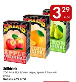 Snabbgross Smakis stilldrink erbjuda