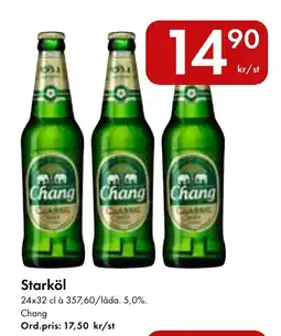 Snabbgross Chang Starköl erbjuda