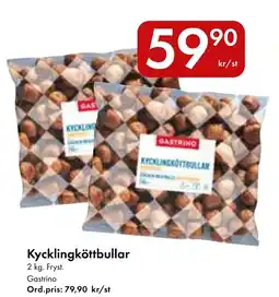 Snabbgross Gastrino kycklingköttbullar erbjuda
