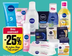 ÖoB Nivea ansiktsvård erbjuda