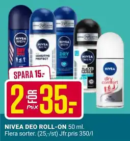 ÖoB Nivea deo roll-on erbjuda