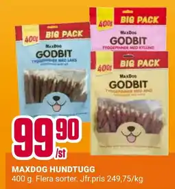ÖoB Maxdog hundtugg erbjuda