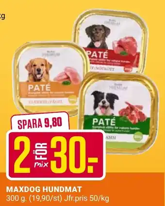 ÖoB Maxdog hundmat erbjuda
