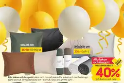 Rusta Rusta lakan och örngott erbjuda