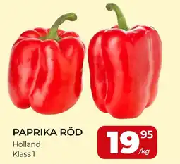 Matrix Butikerna Paprika röd erbjuda