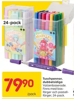 Rusta Dual Markers erbjuda