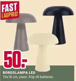 ÖoB Bordslampa led erbjuda