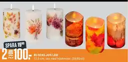 ÖoB Blockljus led erbjuda