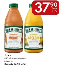 Snabbgross Brämhults juice erbjuda