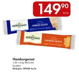 Snabbgross Kerrymaid hamburgerost erbjuda