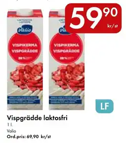 Snabbgross Valio vispgrädde laktosfri erbjuda