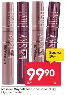 Rusta Mascara Maybelline erbjuda