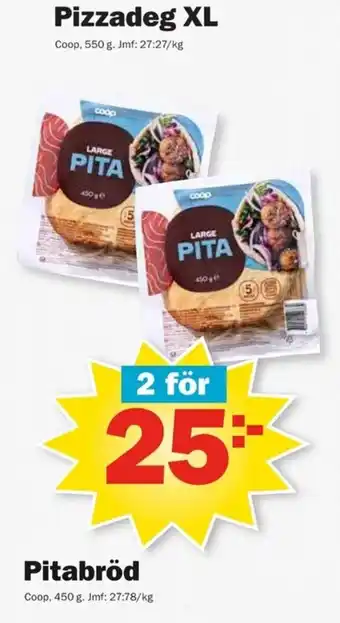 Coop Pizzadeg XL