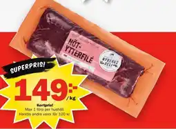 Pekås Nybergs Deli nöt-ytterfilé erbjuda