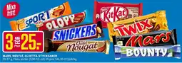 ÖoB Mars, Nestlé, Cloetta stycksaker erbjuda