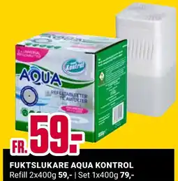 ÖoB Aqua Kontrol fuktslukare erbjuda