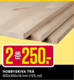ÖoB Hobbyskiva trä erbjuda