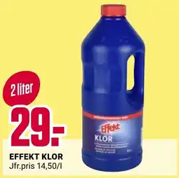 ÖoB Effekt klor erbjuda