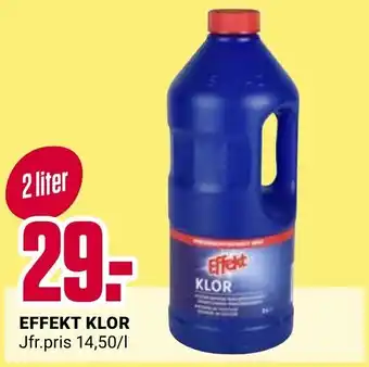 ÖoB Effekt klor erbjuda