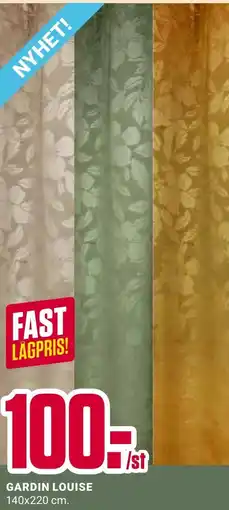 ÖoB Gardin louise erbjuda