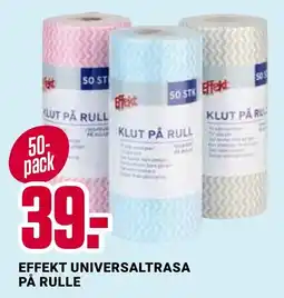 ÖoB Effekt universaltrasa på rulle erbjuda