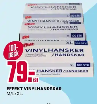 ÖoB Effekt vinylhandskar erbjuda