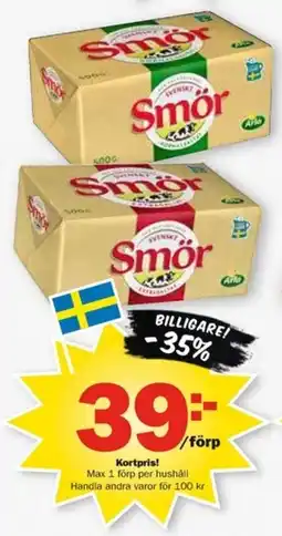 Pekås Smör erbjuda